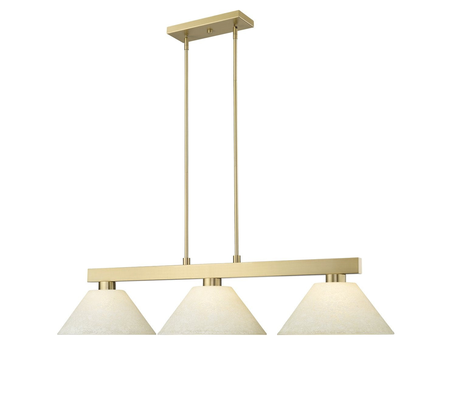 Z-LITE, COBALT 3 LIGHT BILLIARD, LINEAR LIGHT
