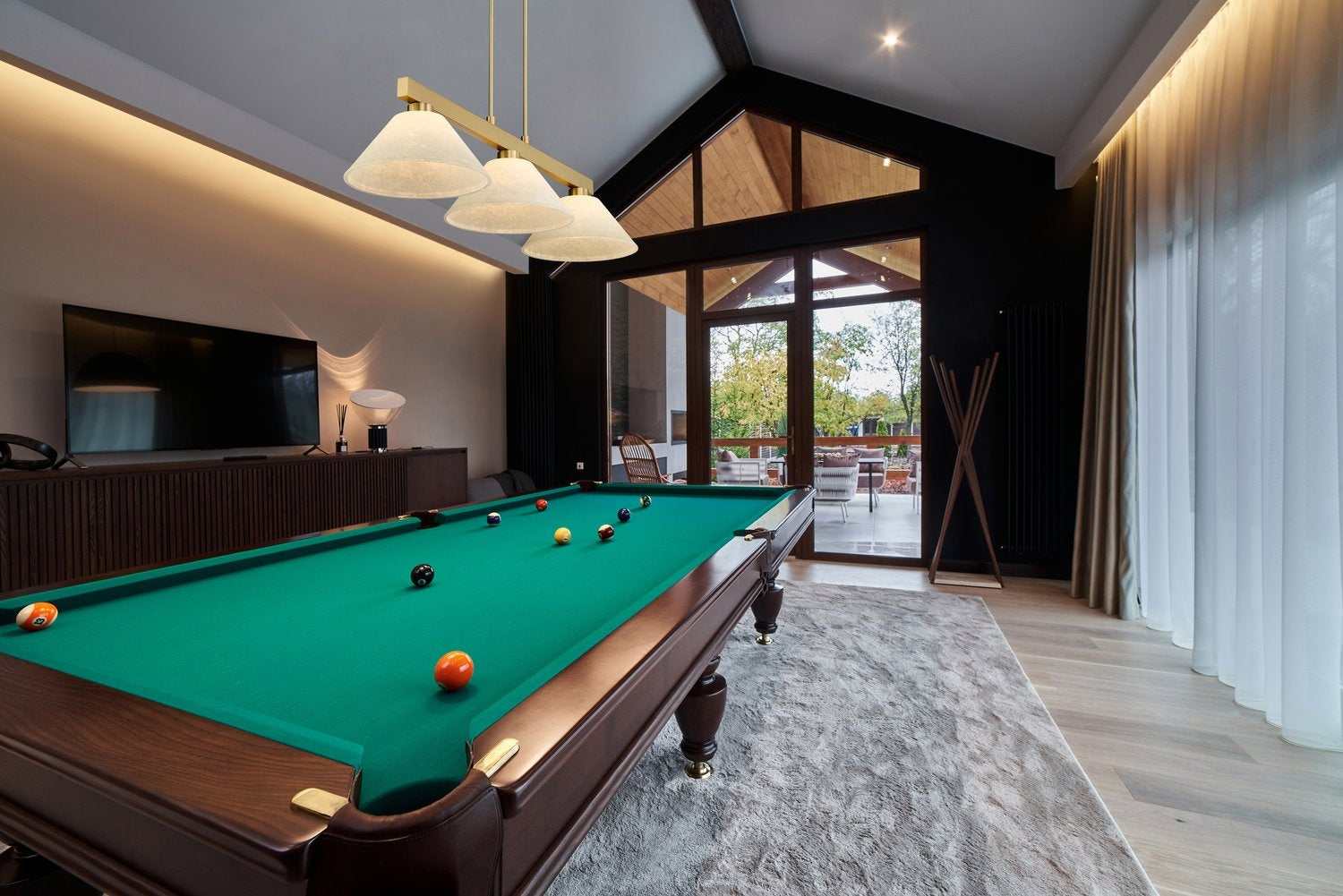 Z-LITE, COBALT 3 LIGHT BILLIARD, LINEAR LIGHT