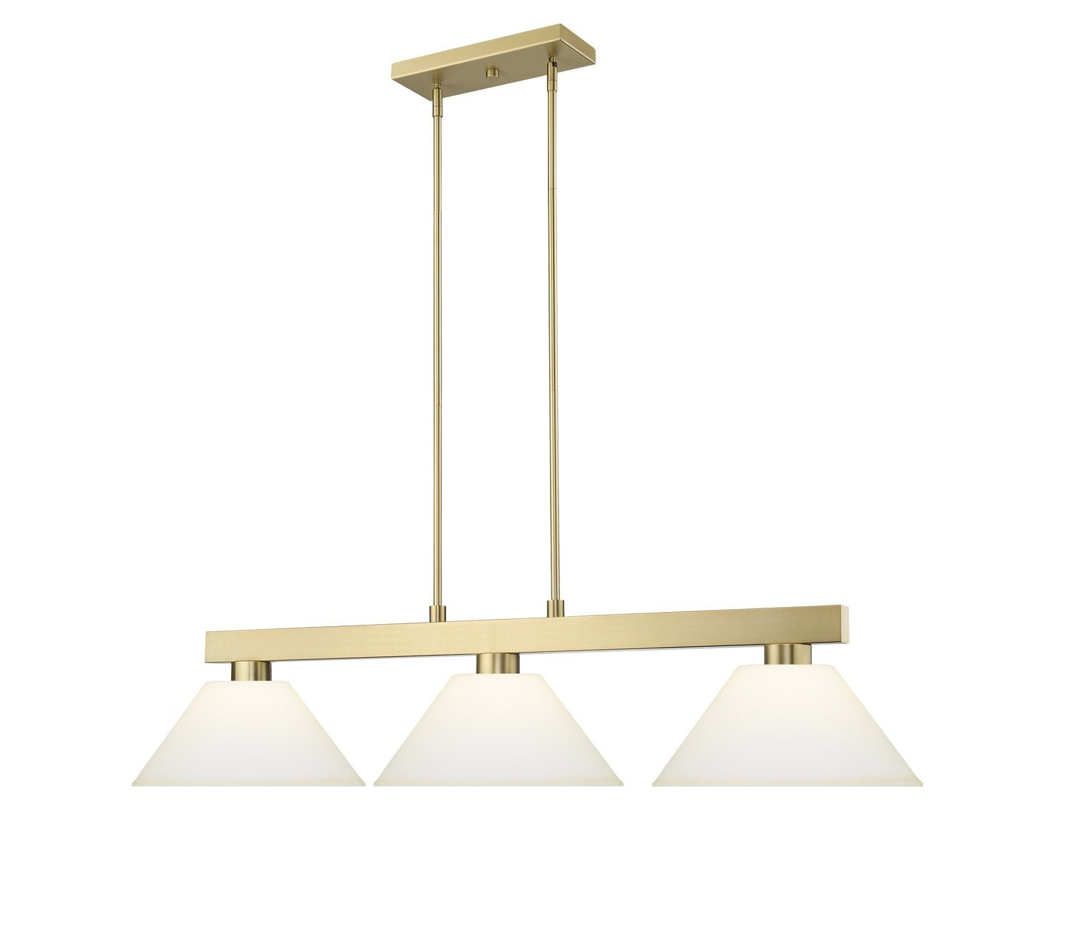 Z-LITE, COBALT 3 LIGHT BILLIARD, LINEAR LIGHT