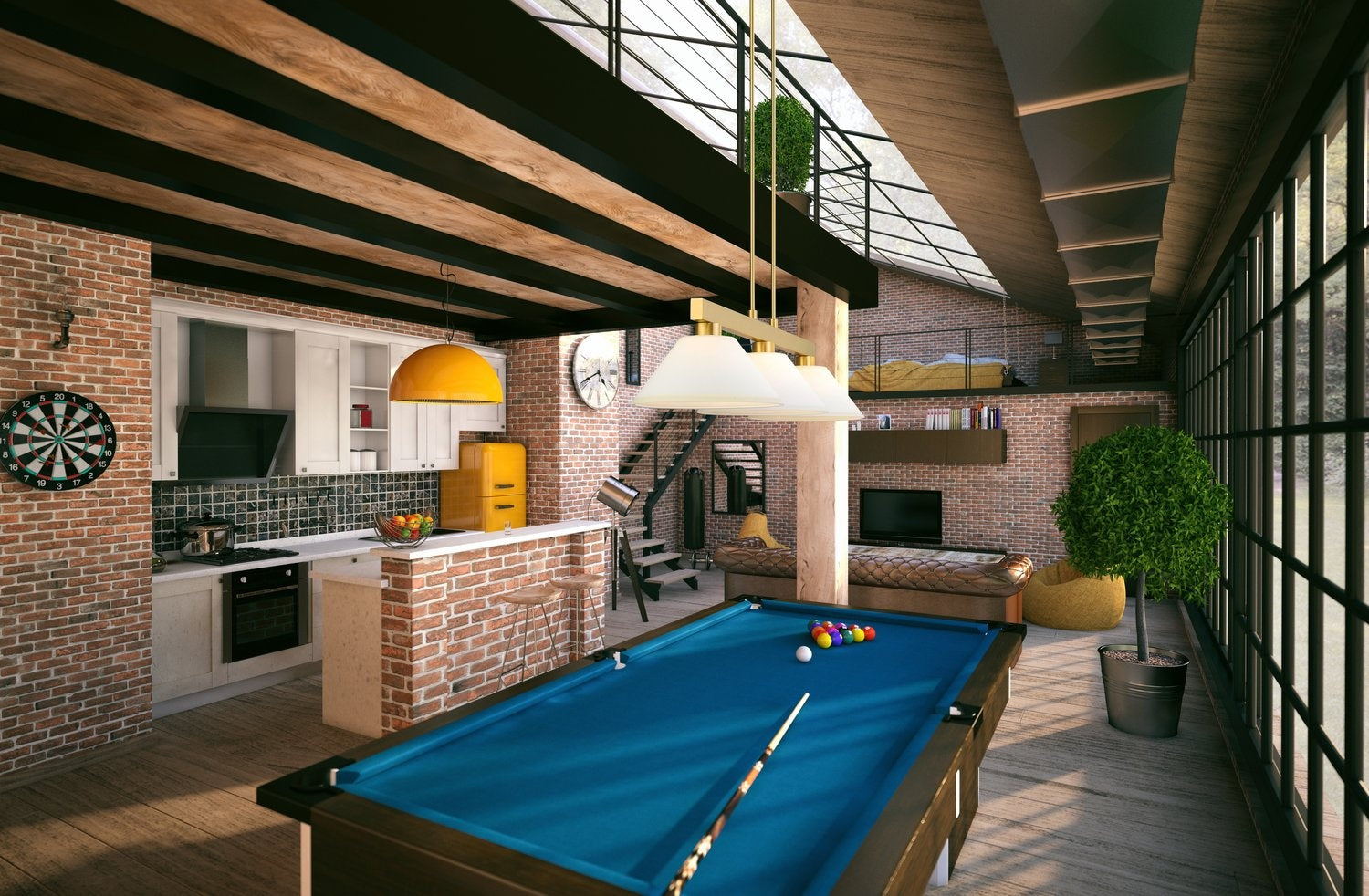 Z-LITE, COBALT 3 LIGHT BILLIARD, LINEAR LIGHT