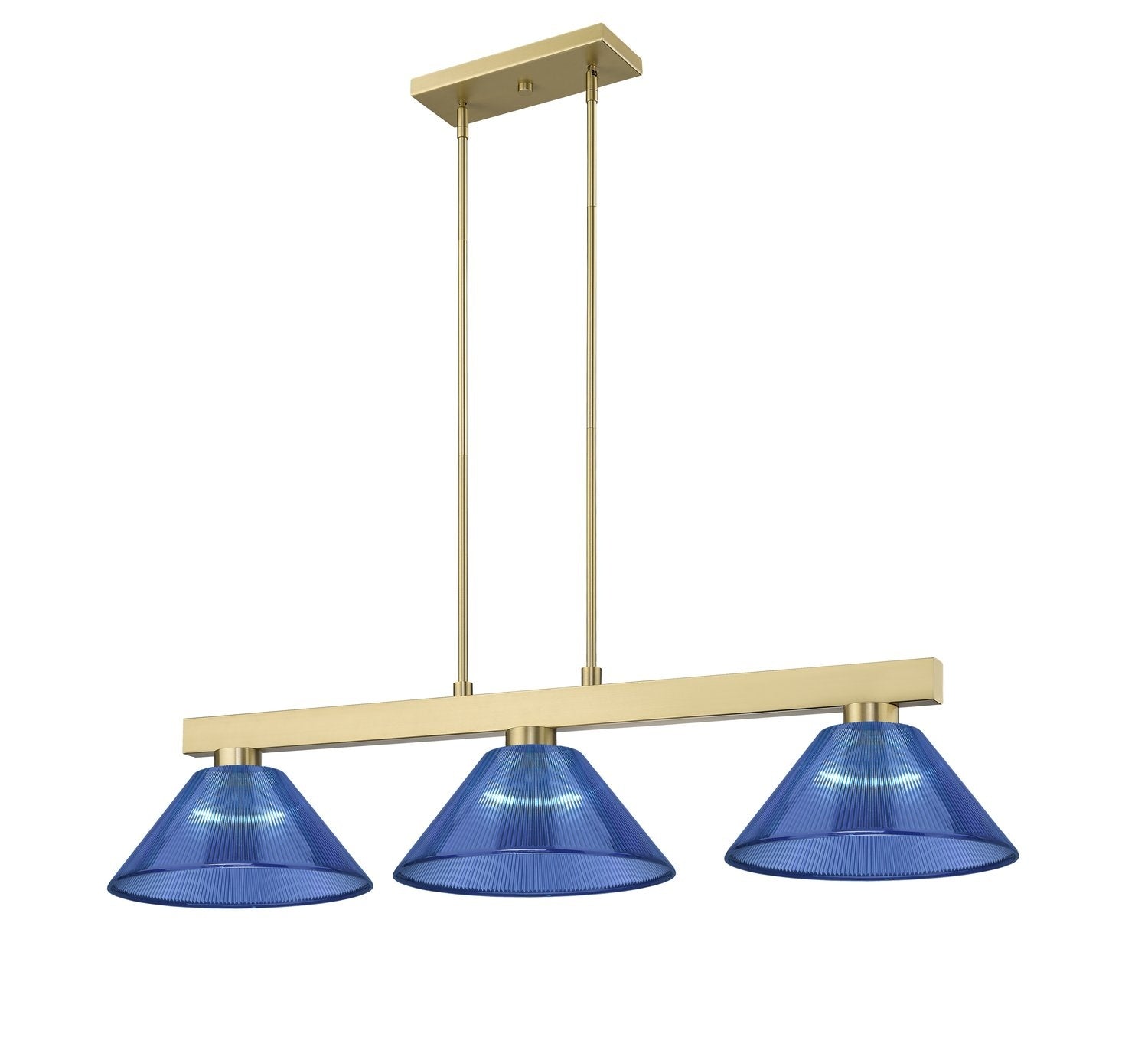 Z-LITE, COBALT 3 LIGHT BILLIARD, LINEAR LIGHT