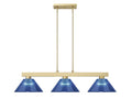 Z-LITE, COBALT 3 LIGHT BILLIARD, LINEAR LIGHT