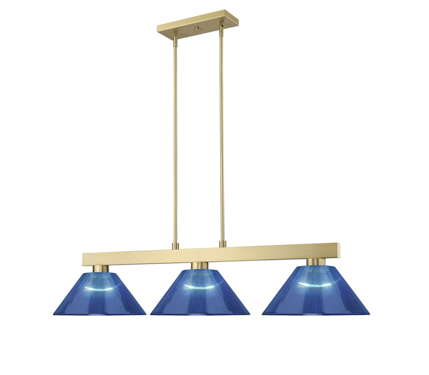 Z-LITE, COBALT 3 LIGHT BILLIARD, LINEAR LIGHT
