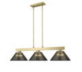 Z-LITE, COBALT 3 LIGHT BILLIARD, LINEAR LIGHT