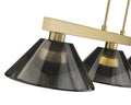 Z-LITE, COBALT 3 LIGHT BILLIARD, LINEAR LIGHT