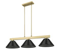 Z-LITE, COBALT 3 LIGHT BILLIARD, LINEAR LIGHT