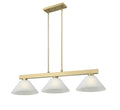 Z-LITE, COBALT 3 LIGHT BILLIARD, LINEAR LIGHT