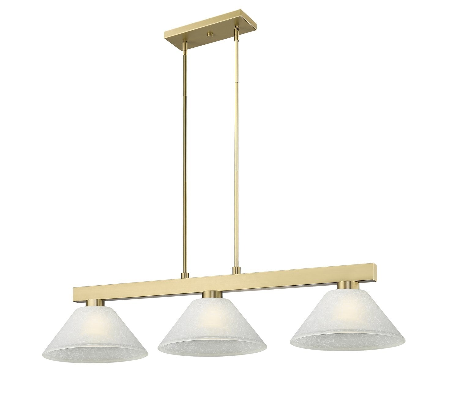 Z-LITE, COBALT 3 LIGHT BILLIARD, LINEAR LIGHT