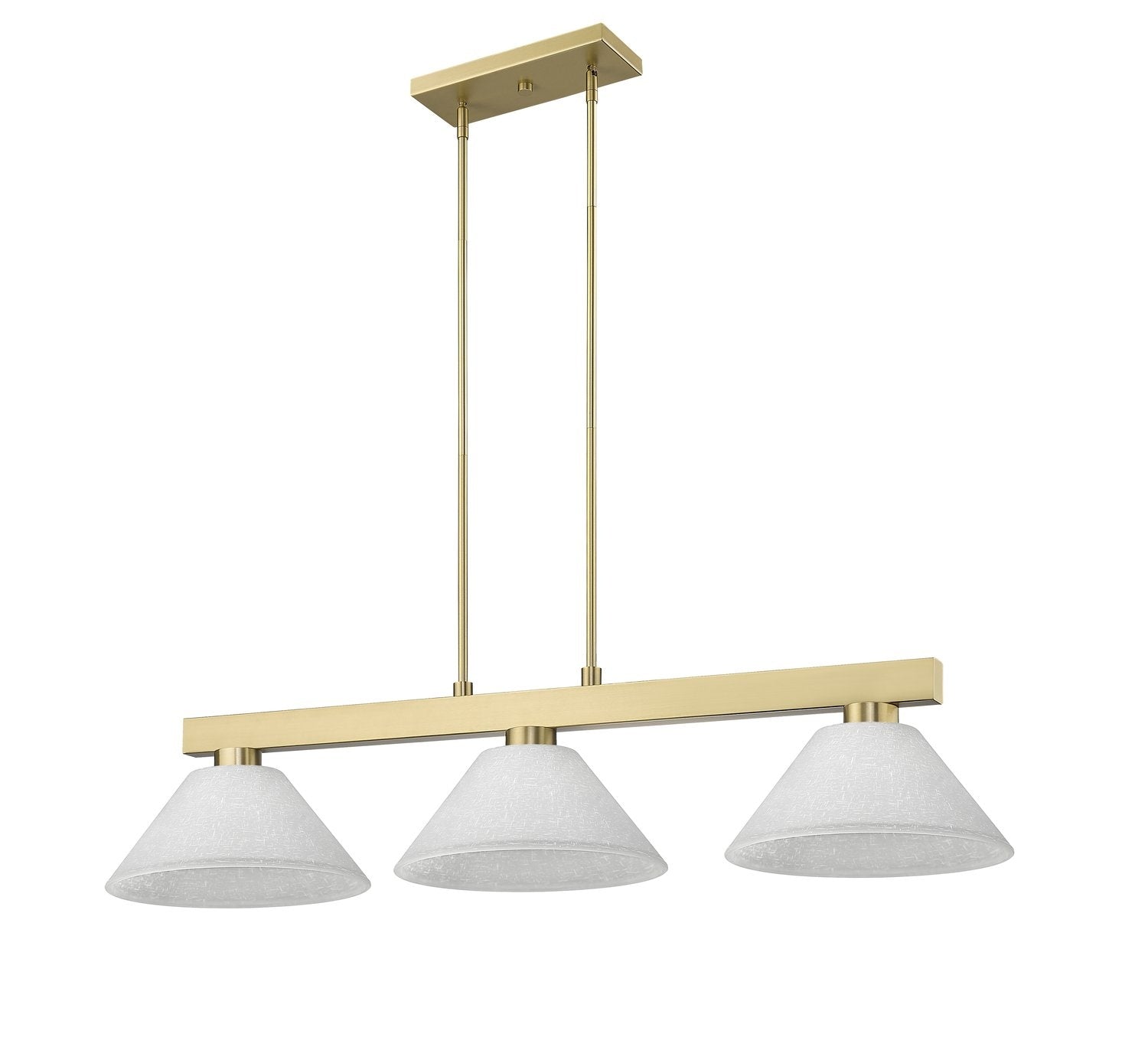 Z-LITE, COBALT 3 LIGHT BILLIARD, LINEAR LIGHT