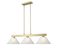 Z-LITE, COBALT 3 LIGHT BILLIARD, LINEAR LIGHT
