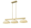 Z-LITE, COBALT 3 LIGHT BILLIARD, LINEAR LIGHT