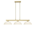 Z-LITE, COBALT 3 LIGHT BILLIARD, LINEAR LIGHT