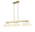 Z-LITE, COBALT 3 LIGHT BILLIARD, LINEAR LIGHT