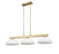 Z-LITE, COBALT 3 LIGHT BILLIARD, LINEAR LIGHT