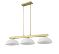 Z-LITE, COBALT 3 LIGHT BILLIARD, LINEAR LIGHT