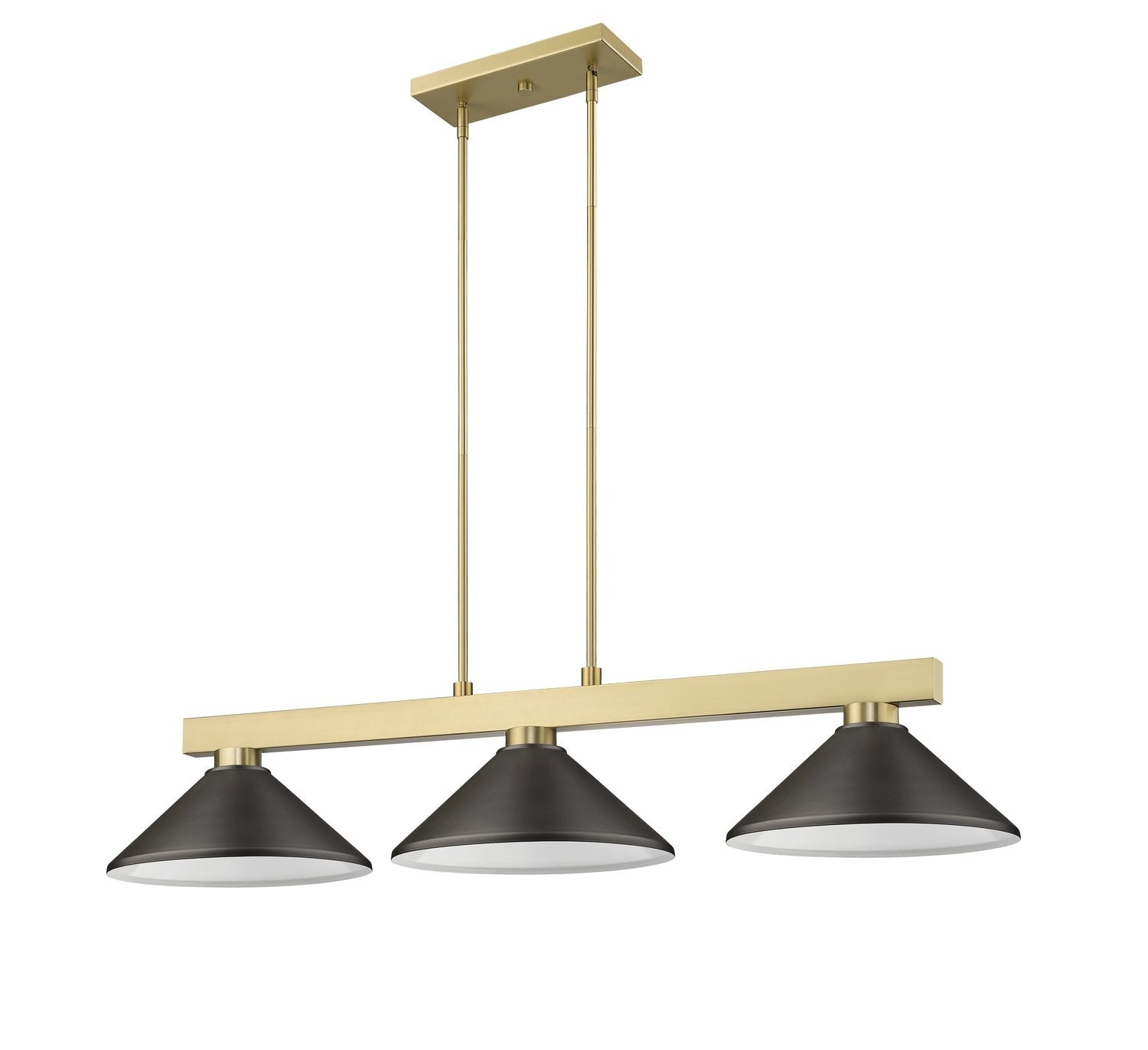 Z-LITE, COBALT 3 LIGHT BILLIARD, LINEAR LIGHT