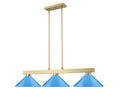 Z-LITE, COBALT 3 LIGHT BILLIARD, LINEAR LIGHT