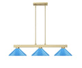 Z-LITE, COBALT 3 LIGHT BILLIARD, LINEAR LIGHT