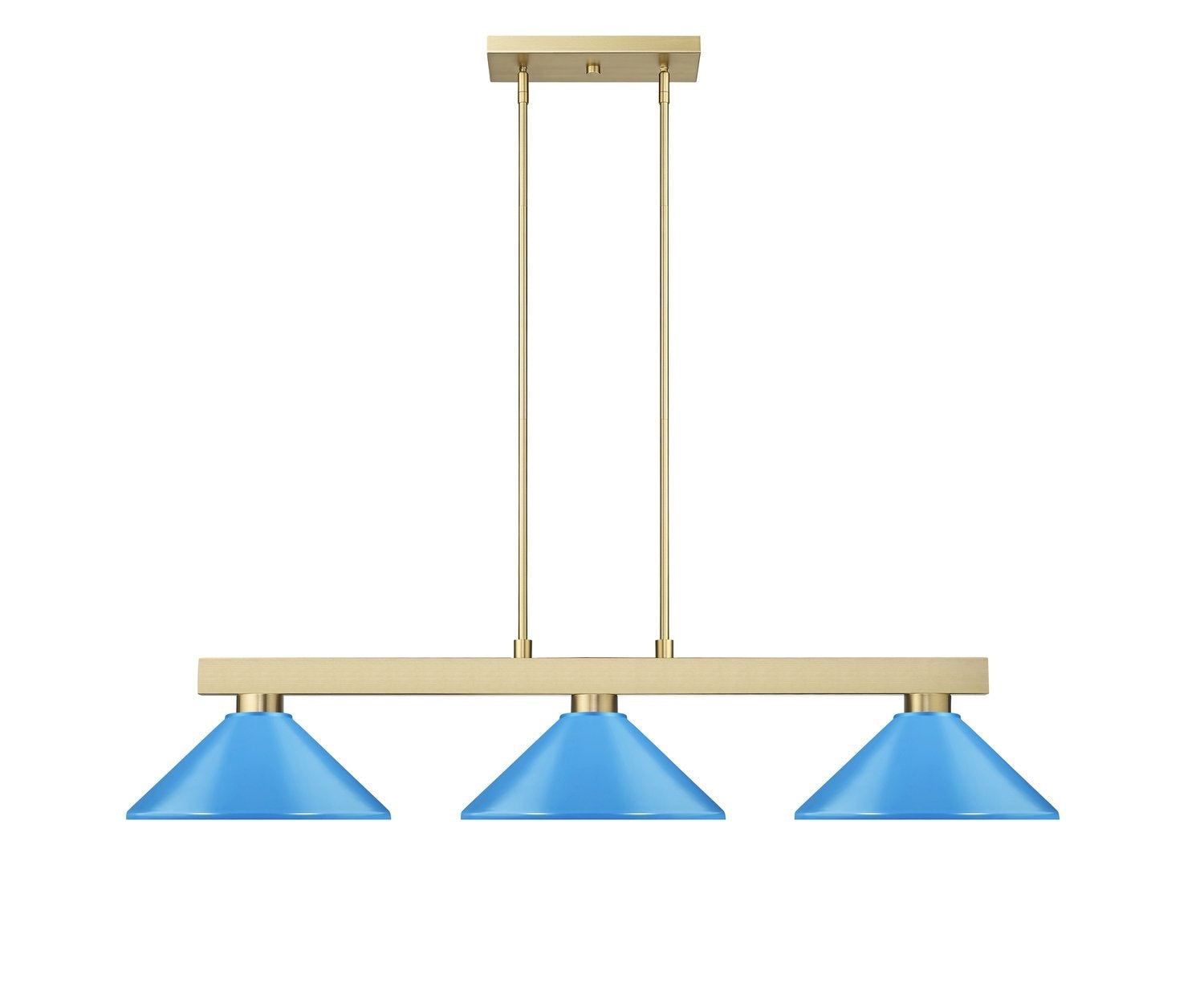 Z-LITE, COBALT 3 LIGHT BILLIARD, LINEAR LIGHT