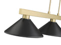 Z-LITE, COBALT 3 LIGHT BILLIARD, LINEAR LIGHT