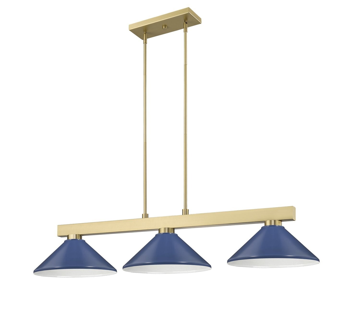 Z-LITE, COBALT 3 LIGHT BILLIARD, LINEAR LIGHT