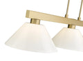 Z-LITE, COBALT 3 LIGHT BILLIARD, LINEAR LIGHT