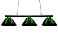 Z-LITE, SHARP SHOOTER 3 LIGHT BILLIARD, LINEAR LIGHT