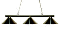 Z-LITE, SHARP SHOOTER 3 LIGHT BILLIARD, LINEAR LIGHT