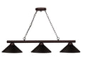 Z-LITE, SHOOTER 3 LIGHT BILLIARD, LINEAR LIGHT