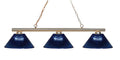 Z-LITE, SHARP SHOOTER 3 LIGHT BILLIARD, LINEAR LIGHT