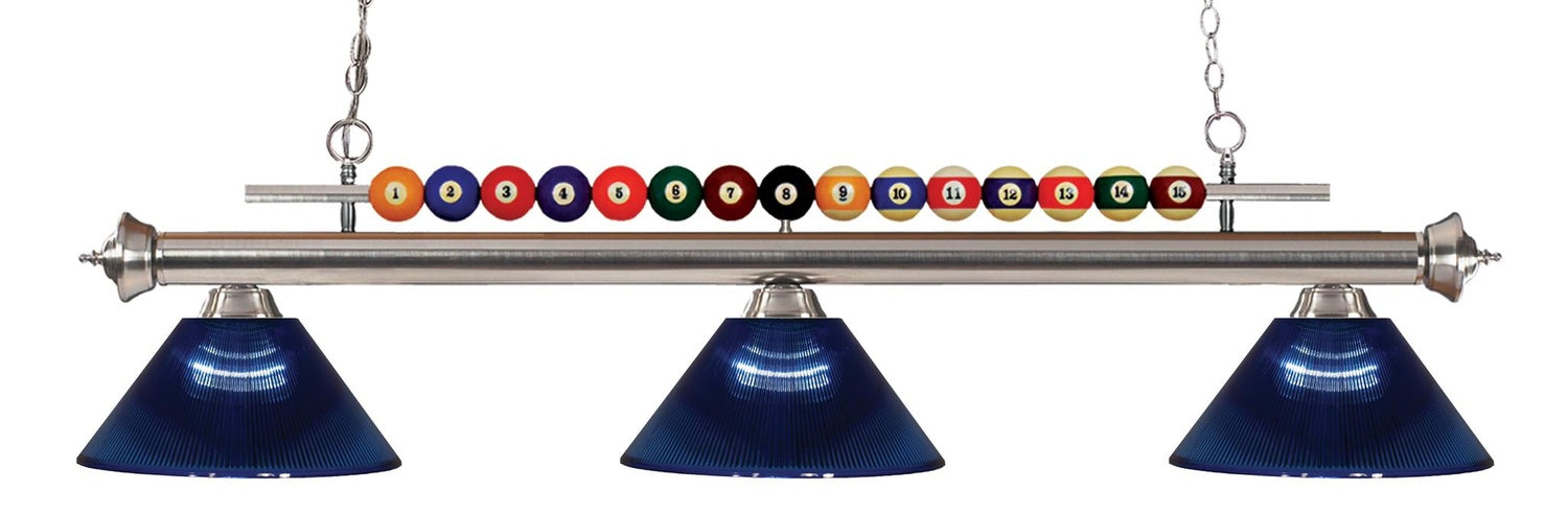 Z-LITE, SHARK 3 LIGHT BILLIARD, LINEAR LIGHT