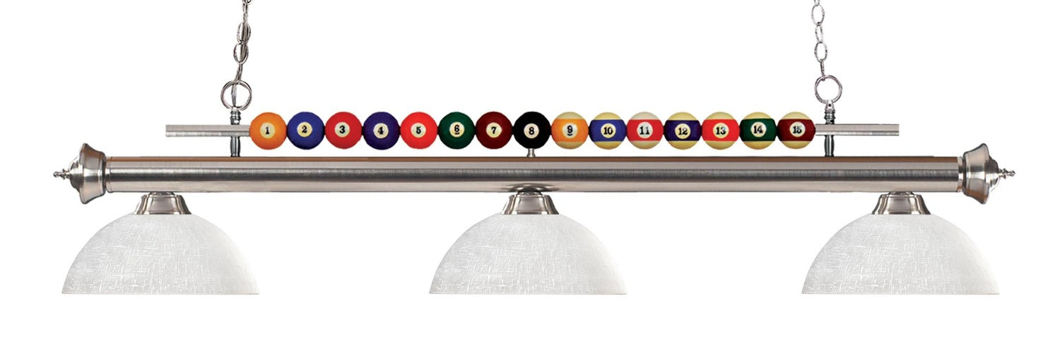 Z-LITE, SHARK 3 LIGHT BILLIARD, LINEAR LIGHT