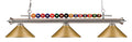 Z-LITE, SHARK 3 LIGHT BILLIARD, LINEAR LIGHT