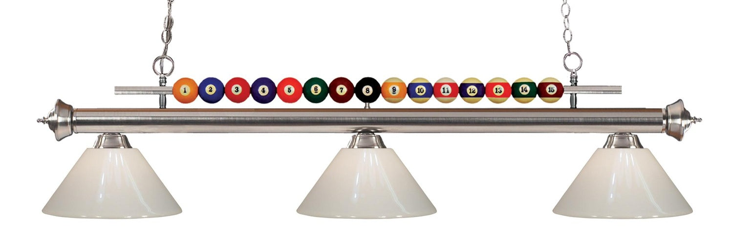 Z-LITE, SHARK 3 LIGHT BILLIARD, LINEAR LIGHT