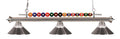 Z-LITE, SHARK 3 LIGHT BILLIARD, LINEAR LIGHT