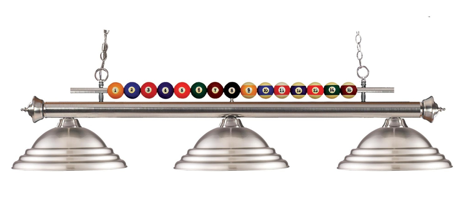 Z-LITE, SHARK 3 LIGHT BILLIARD, LINEAR LIGHT