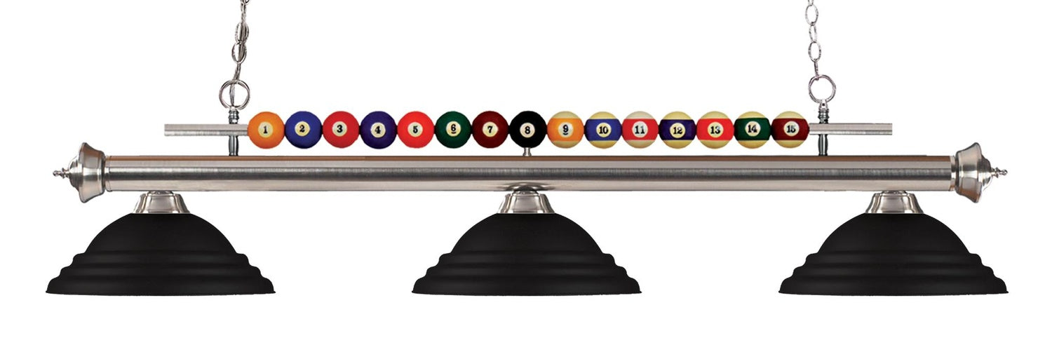 Z-LITE, SHARK 3 LIGHT BILLIARD, LINEAR LIGHT