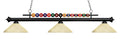 Z-LITE, SHARK 3 LIGHT BILLIARD, LINEAR LIGHT
