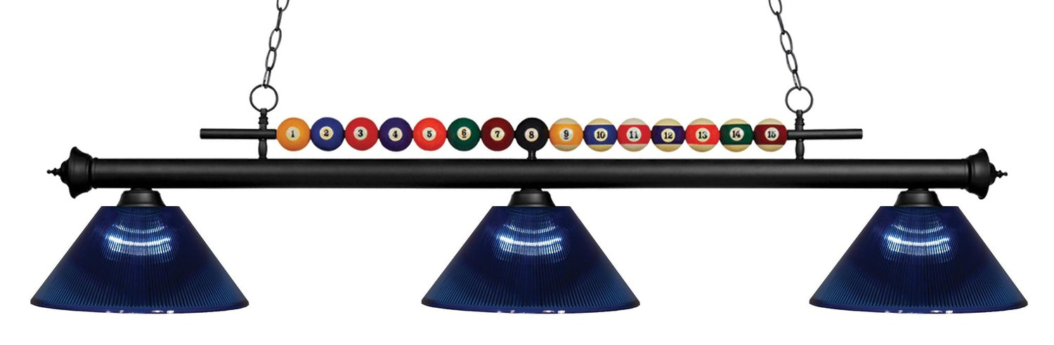 Z-LITE, SHARK 3 LIGHT BILLIARD, LINEAR LIGHT