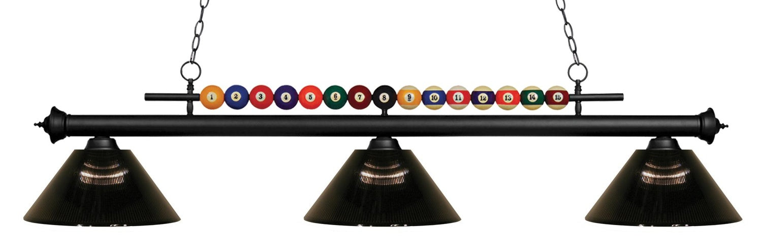 Z-LITE, SHARK 3 LIGHT BILLIARD, LINEAR LIGHT