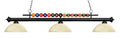 Z-LITE, SHARK 3 LIGHT BILLIARD, LINEAR LIGHT