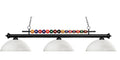 Z-LITE, SHARK 3 LIGHT BILLIARD, LINEAR LIGHT