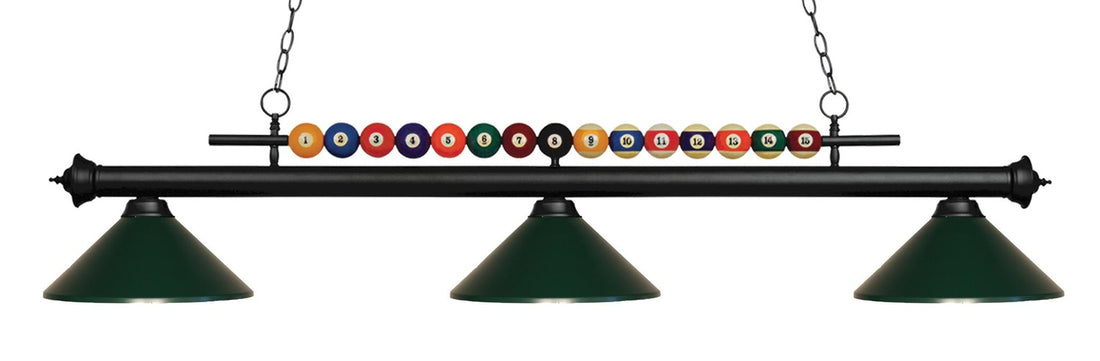 Z-LITE, SHARK 3 LIGHT BILLIARD, LINEAR LIGHT