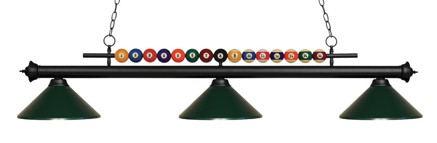 Z-LITE, SHARK 3 LIGHT BILLIARD, LINEAR LIGHT