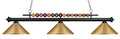 Z-LITE, SHARK 3 LIGHT BILLIARD, LINEAR LIGHT