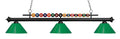 Z-LITE, SHARK 3 LIGHT BILLIARD, LINEAR LIGHT