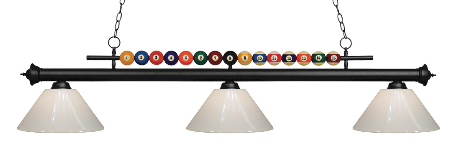 Z-LITE, SHARK 3 LIGHT BILLIARD, LINEAR LIGHT