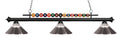 Z-LITE, SHARK 3 LIGHT BILLIARD, LINEAR LIGHT