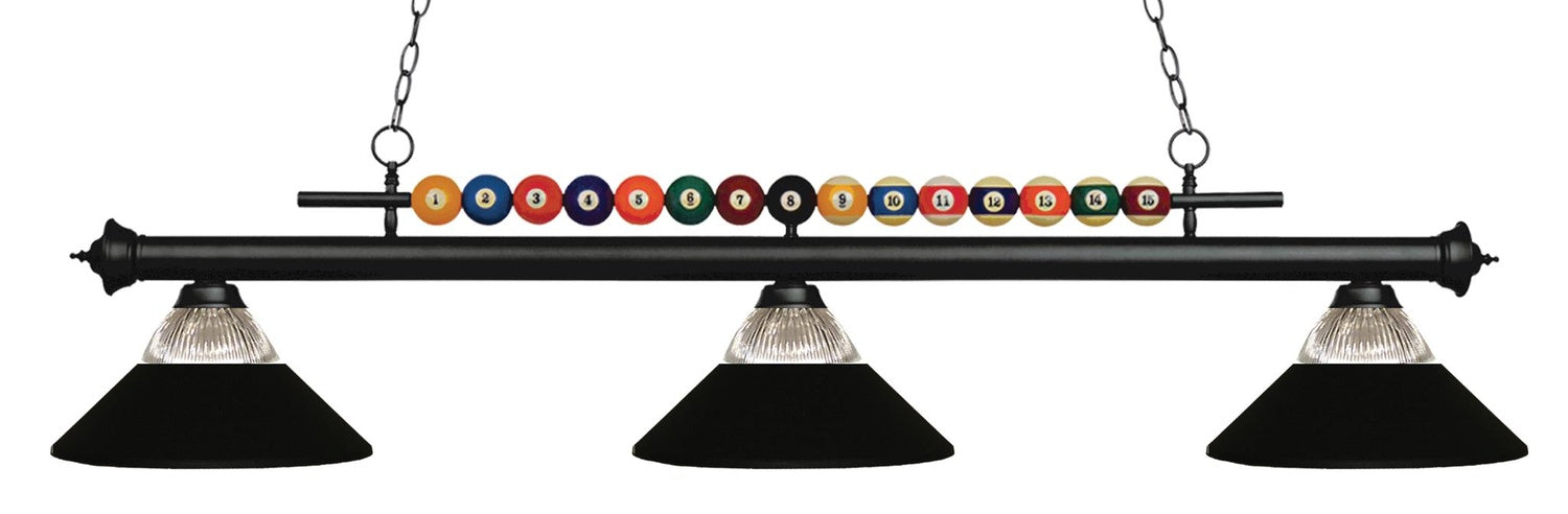 Z-LITE, SHARK 3 LIGHT BILLIARD, LINEAR LIGHT