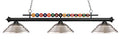 Z-LITE, SHARK 3 LIGHT BILLIARD, LINEAR LIGHT
